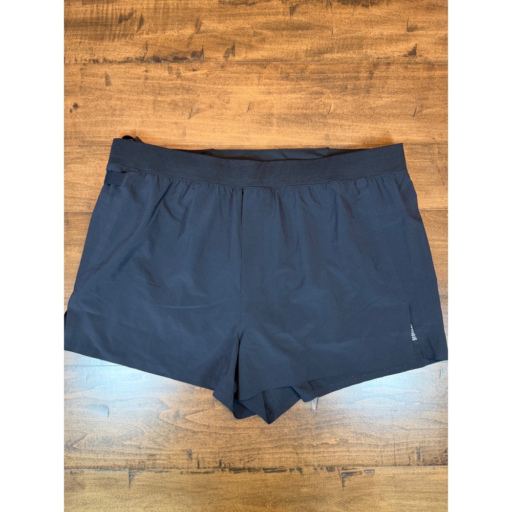Ten Thousand Distance Shorts Mens Large Black Running Training 5 Inch NWOT